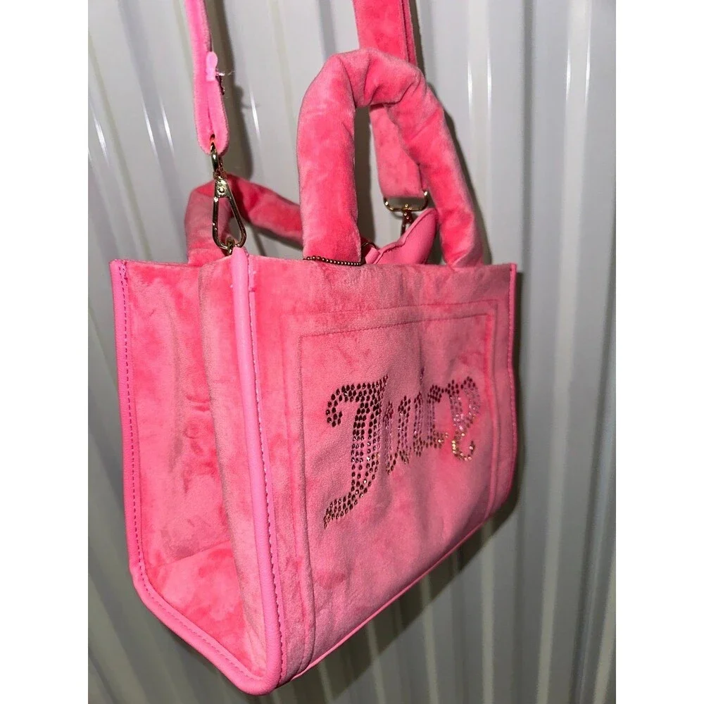 Juicy Couture Never Used Bag Pink Velour Big Spender